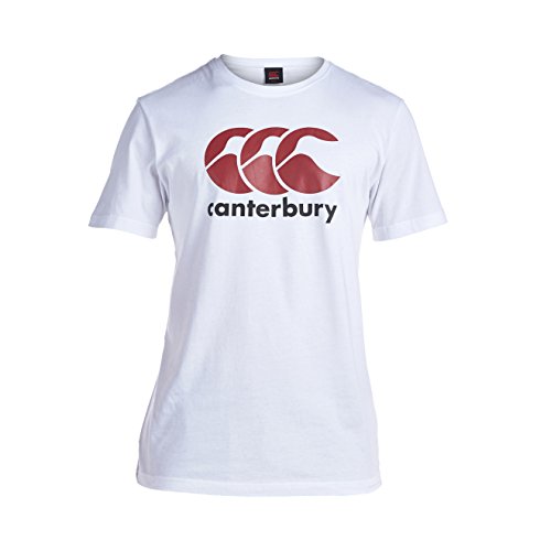 Canterbury Herren CCC Logo Baumwollmischung T-Shirt - Weiß/Rot/Schwarz - XS Canterbury Herren CCC Logo Baumwollmischung T-Shirt - Weiß/Rot/Schwarz - XS von Canterbury