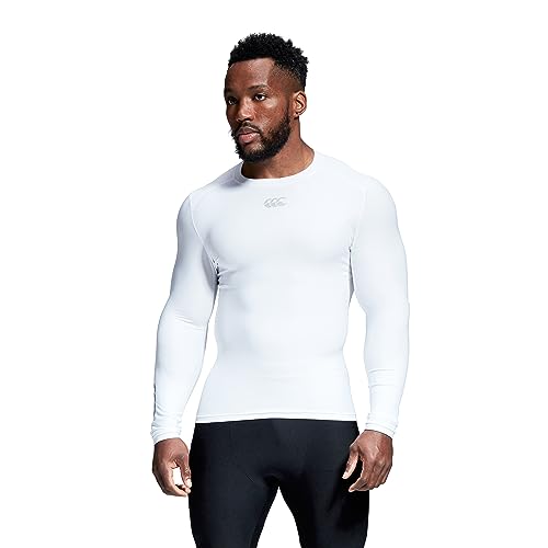 Canterbury Herren Thermoreg Long Sleeve Baselayer Tops - Weiß, 2 X Große von Canterbury