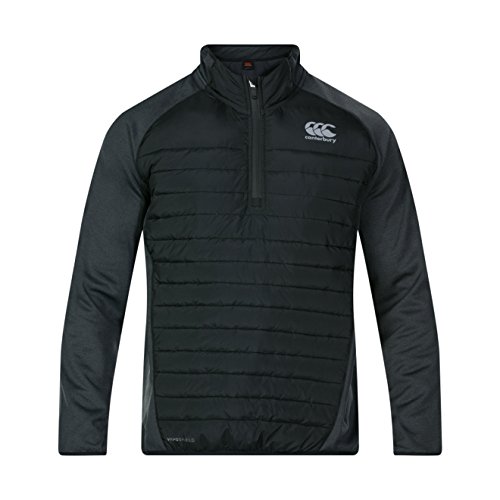 Canterbury Herren VapoShield Hybride Mit Viertelreißverschluss Oberteil, Schwarz, M Canterbury Herren VapoShield Hybride Mit Viertelreißverschluss Oberteil, Schwarz, M von Canterbury