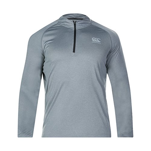 Canterbury Herren Vapodri 1st Layer Oberteil, Static Grau Meliert, 2XL Canterbury Herren Vapodri 1st Layer Oberteil, Static Grau Meliert, 2XL von Canterbury