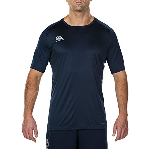 Canterbury Herren Trainings-Shirt Vapodri Super Licht, Navy, XL, E546650-769-XL von Canterbury