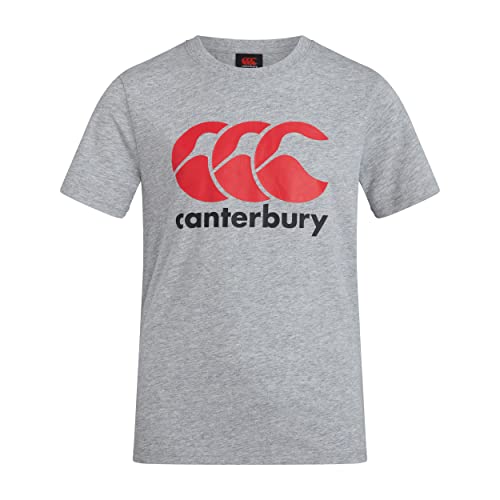 Canterbury Jungen CCC Logo T-Shirt | Comfortable Regular Fit | Cotton Blend, Classic Marl, 34 Canterbury Jungen CCC Logo T-Shirt | Comfortable Regular Fit | Cotton Blend, Classic Marl, 34 von Canterbury