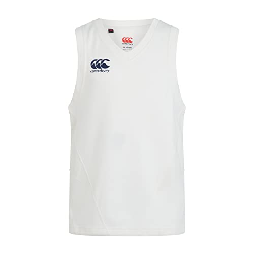 Canterbury Jungen Junior Cricket-Overshirt, ärmellos Pullover-Weste, cremefarben, 14 Jahre Canterbury Jungen Junior Cricket-Overshirt, ärmellos Pullover-Weste, cremefarben, 14 Jahre von Canterbury