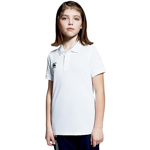 Canterbury Waimak Jungen Poloshirt Baumwolle Rugby Shirt Casual Top für lang anhaltenden Komfort von Canterbury