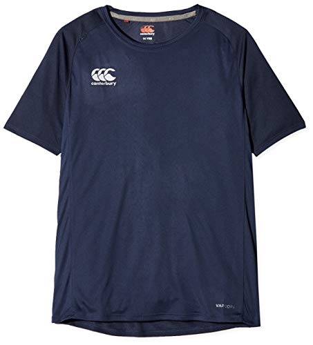 Canterbury Jungen T-Shirt Vapodri Light Poly mit kleinem Logo, Navy, 6, E746650769 Canterbury Jungen T-Shirt Vapodri Light Poly mit kleinem Logo, Navy, 6, E746650769 von Canterbury