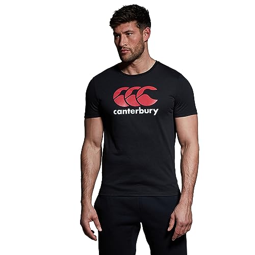Canterbury Herren T-shirt CCC Logo, Schwarz, XS von Canterbury