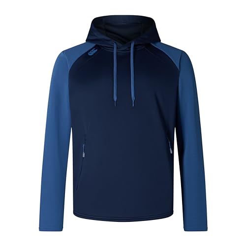 Canterbury Men's Elite Training Kapuzenpullover, Navy, M von Canterbury