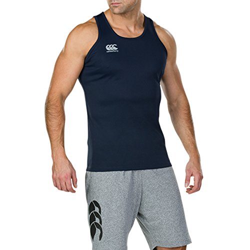 Canterbury Mens Core-Vapodri Poly Singlet Vest - Marine - 3XL von Canterbury