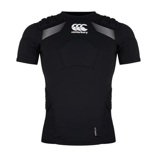 Canterbury Unisex Rugby Elite Schutzweste, Schwarz/Weiß/Silber, M Canterbury Unisex Rugby Elite Schutzweste, Schwarz/Weiß/Silber, M von Canterbury