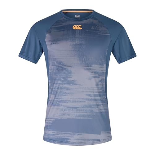 Canterbury Vapodri Graphic Superlight T-Shirt für Herren, Midnight Navy, 3XL Canterbury Vapodri Graphic Superlight T-Shirt für Herren, Midnight Navy, 3XL von Canterbury