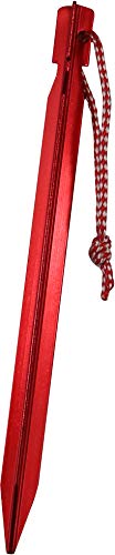 CAO 6 Heringe Alu 3 Facetten 18 cm Zelt Erwachsene Unisex Rot CAO 6 Heringe Alu 3 Facetten 18 cm Zelt Erwachsene Unisex Rot von Cao