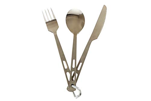 Cao Edelstahl Besteck 3-teilig + Schaumstoff L 18,3 cm Erwachsene Unisex 18,3 cm Cao Edelstahl Besteck 3-teilig + Schaumstoff L 18,3 cm Erwachsene Unisex 18,3 cm von Cao
