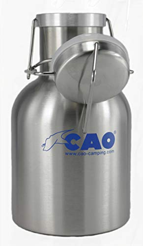 Cao Flasche mit Deckel, 1 l, Edelstahl, 20 cm, Grau Cao Flasche mit Deckel, 1 l, Edelstahl, 20 cm, Grau von Cao