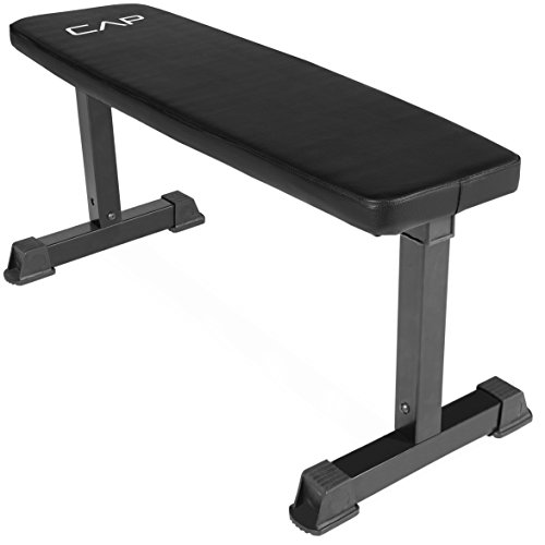 Cap Barbell flach Gewicht Bench, Schwarz von Cap Barbell