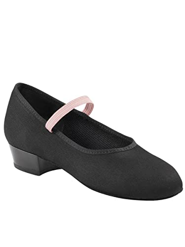 Capezio Academy Damen Schuh mit 2,5 cm Absatz, Schwarz, 10 m Capezio Academy Damen Schuh mit 2,5 cm Absatz, Schwarz, 10 m von Capezio