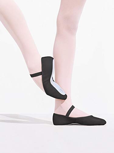 Capezio Daisy Ballet Shoe - Child, Black, 10.5 N von Capezio