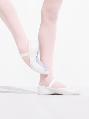 Capezio Daisy Ballet Shoe - Child, White, 13 M von Capezio