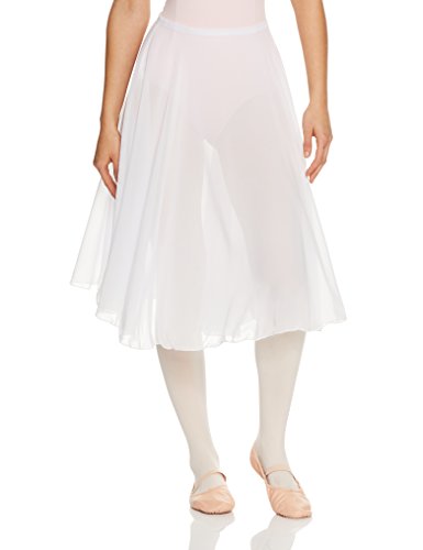 Capezio Mid Calf Full Circle Skirt, White, Medium Capezio Mid Calf Full Circle Skirt, White, Medium von Capezio