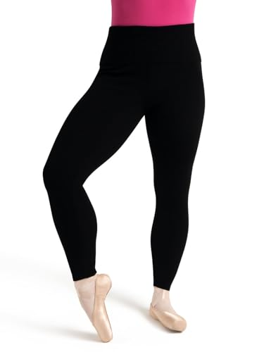 Capezio Damen Ribbed Sweater Knit Legging Pullover, Schwarz, XXS Capezio Damen Ribbed Sweater Knit Legging Pullover, Schwarz, XXS von Capezio