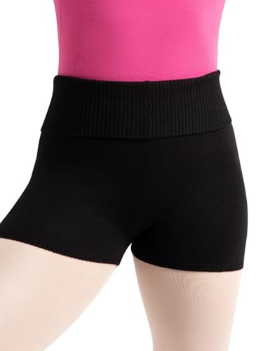 Capezio Damen Foldover Boyshort, Schwarz, M EU Capezio Damen Foldover Boyshort, Schwarz, M EU von Capezio