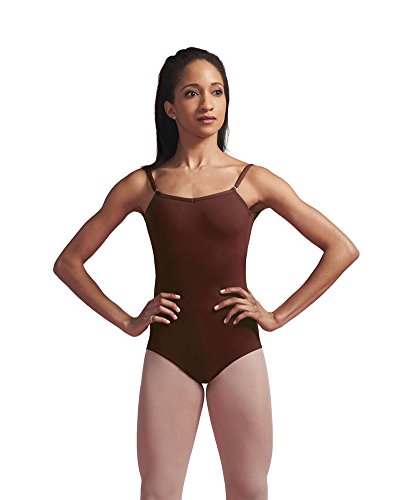 Capezio Damen Camisole Leotard With Adjustable Straps Trikot, Espresso, L Capezio Damen Camisole Leotard With Adjustable Straps Trikot, Espresso, L von Capezio