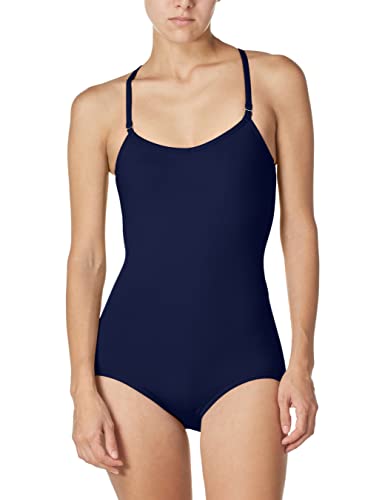Capezio Damen Camisole Leotard With Adjustable Straps Trikot, Navy, L Capezio Damen Camisole Leotard With Adjustable Straps Trikot, Navy, L von Capezio