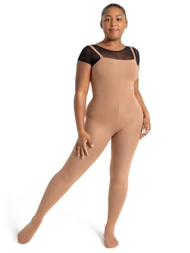 Capezio Damen Convertible Body Tight Fest, Sonnenbräune, L-XL Capezio Damen Convertible Body Tight Fest, Sonnenbräune, L-XL von Capezio