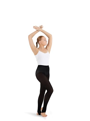 Capezio Women's Ultra Hold Stirrup Tight Leggings, Schwarz, L Capezio Women's Ultra Hold Stirrup Tight Leggings, Schwarz, L von Capezio