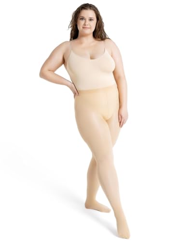 Capezio Damen Ultra Soft Transition Tight with Self-Knit Waistband Strumpfhose, Shortbread, XXL Capezio Damen Ultra Soft Transition Tight with Self-Knit Waistband Strumpfhose, Shortbread, XXL von Capezio