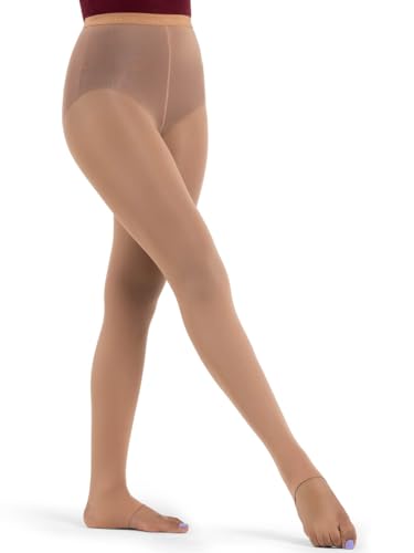 Capezio Hold & Stretch Steigbügelstrumpfhose für Damen, Professionelle Tanzstrumpfhose mit stützender, patentierter Elastizität, Steigbügelstrumpfhose für Studio, Performance & Alltag Capezio Hold & Stretch Steigbügelstrumpfhose für Damen, Professionelle Tanzstrumpfhose mit stützender, patentierter Elastizität, Steigbügelstrumpfhose für Studio, Performance & Alltag von Capezio