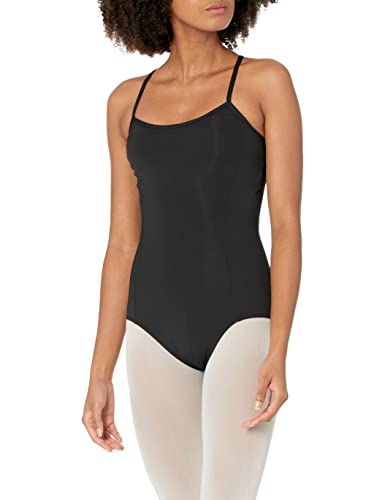 Capezio Meryl Strappy Back Camisole Leotard, Black, Large von Capezio