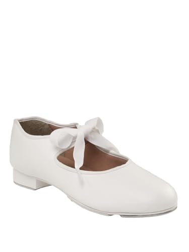 Capezio PU Jr. Tyette Tap Shoe - Child, White, 13 W Capezio PU Jr. Tyette Tap Shoe - Child, White, 13 W von Capezio