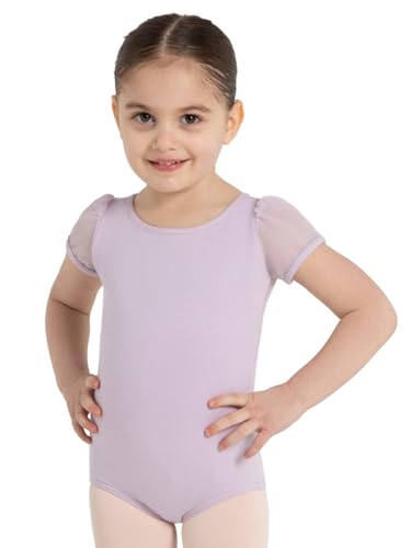 Capezio Puff Sleeve Keyhole Back Leotard - Girls, Lavender, Toddler Capezio Puff Sleeve Keyhole Back Leotard - Girls, Lavender, Toddler von Capezio