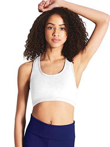 Capezio Racerback Bra Top, White, Medium Capezio Racerback Bra Top, White, Medium von Capezio