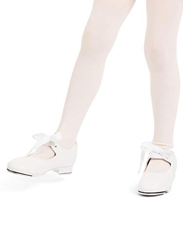 Capezio Shuffle Tap Shoe - Child, White, 10 N von Capezio