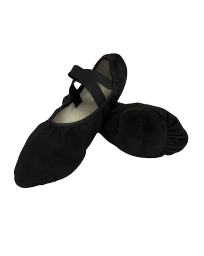 Capezio Stella Canvas Ballet Shoe, Black, 10.5 W Capezio Stella Canvas Ballet Shoe, Black, 10.5 W von Capezio