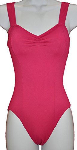 Capezio TC0001 Turnanzug mit breitem Gurt S Bright Mulberry Capezio TC0001 Turnanzug mit breitem Gurt S Bright Mulberry von Capezio