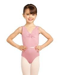 Capezio Tank Leotard w/Belt - Girls, Garnet, Medium von Capezio