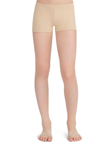 Capezio Team Basic Boys Cut Low Rise Short- Girls, Nude, Intermediate von Capezio