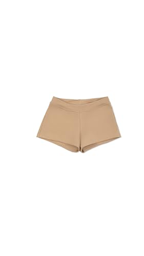 Capezio Team Basic Boys Cut Low Rise Short- Girls, Nude, Small von Capezio