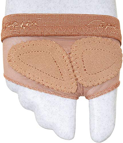 Capezio Unisex - Erwachsene Footundeez Ballet Zehenschutz, Beige (Light Sun), Small von Capezio