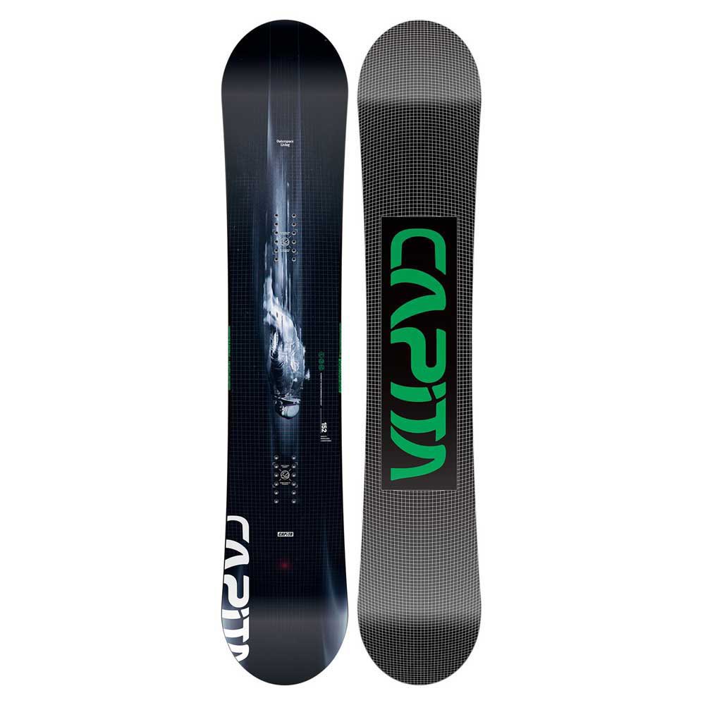 Capita Outerspace Living 152 Snowboard Schwarz 152 von Capita