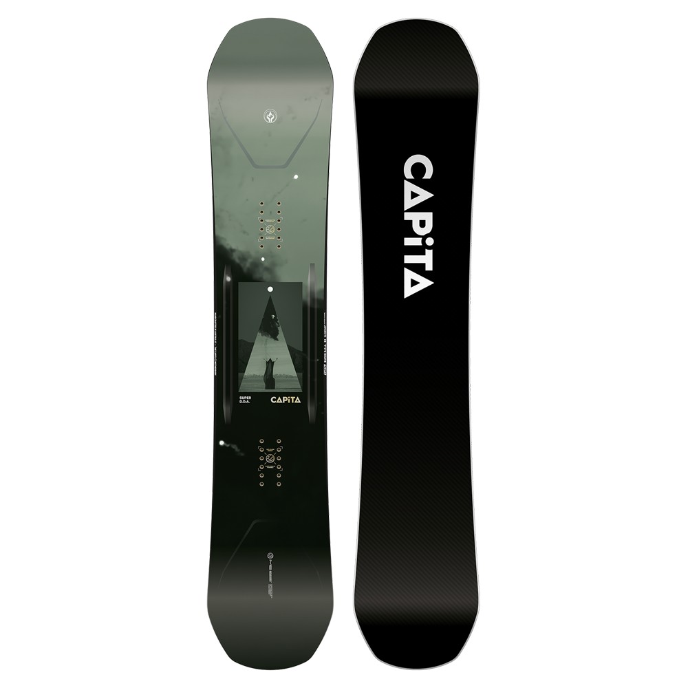 Capita Super D.o.a. 152 Snowboard Schwarz 152 Capita Super D.o.a. 152 Snowboard Schwarz 152 von Capita