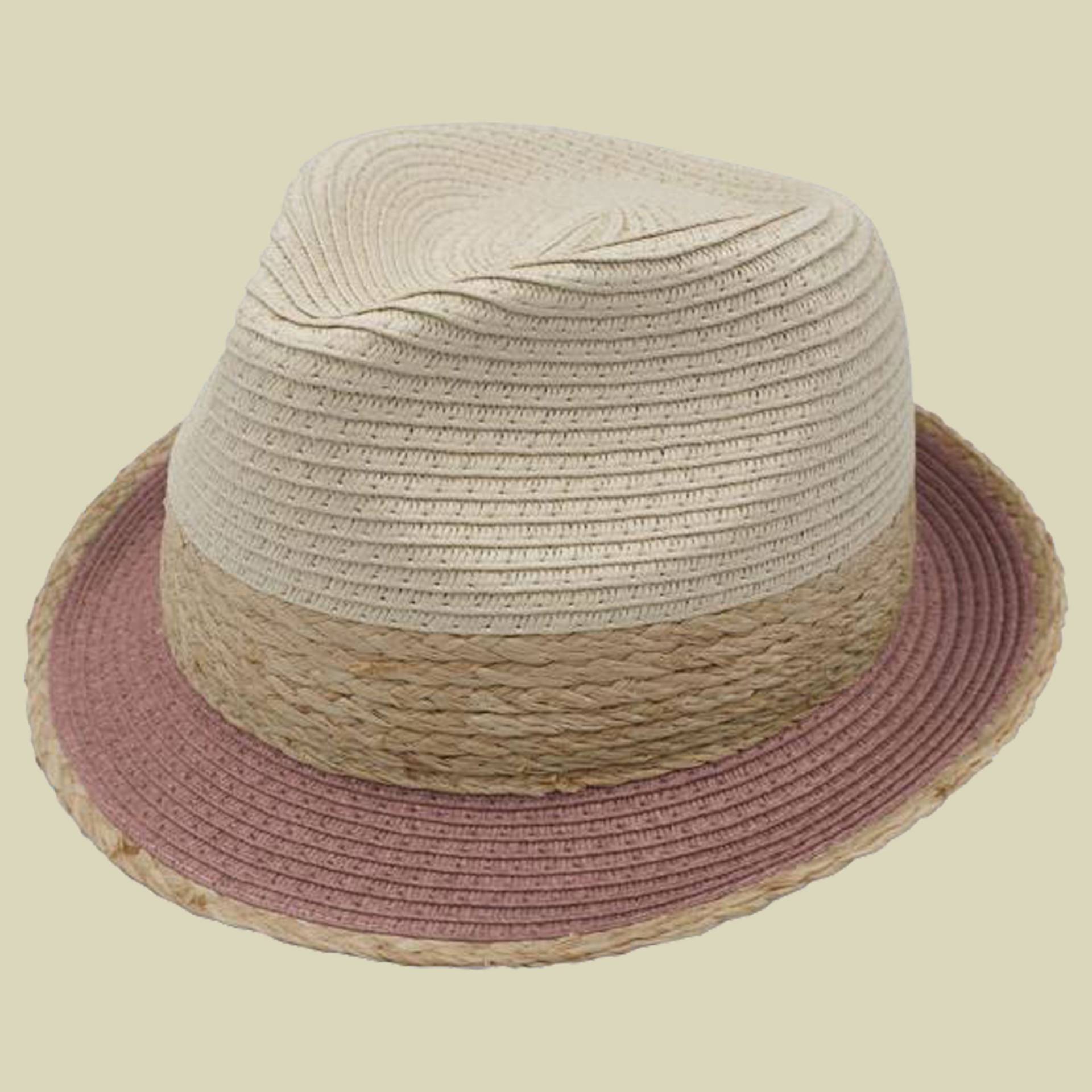 Strohhut Trilby farbige Krempe Größe 58 Farbe malve Strohhut Trilby farbige Krempe Größe 58 Farbe malve von Capo
