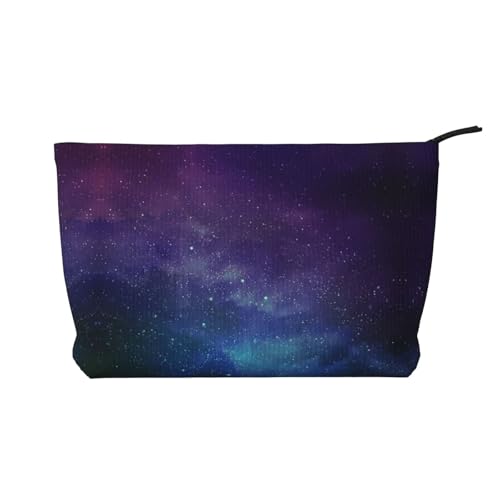 Universum mit Sternen und Galaxie Interstellar Cord Make-up-Tasche – Kulturbeutel Organizer für Frauen – praktisch für die tägliche Lagerung, Kurzstreckenreisen, Schwarz , Einheitsgröße von CarXs