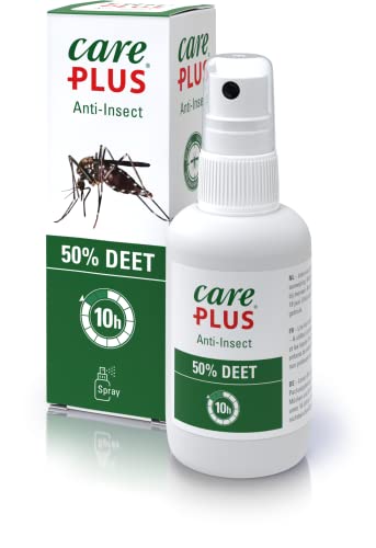 Care TP32933 Plus Erwachsene Anti-Insect Deet Spray, transparent, 200 ml von Care Plus