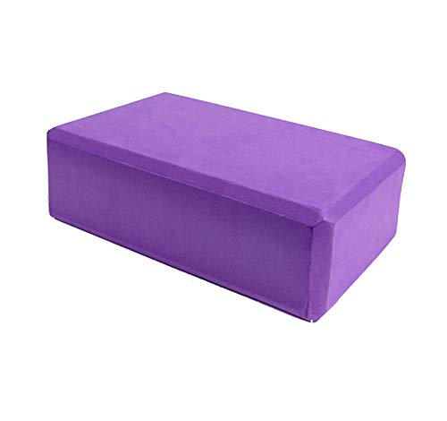 Yoga Block Yogablöcke Schaumstoffblöcke Pilates-Blöcke 2 Stück Set (Lila) von CarePrime