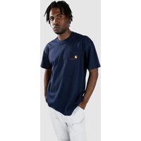 Carhartt WIP American Script T-Shirt air force blue von Carhartt WIP