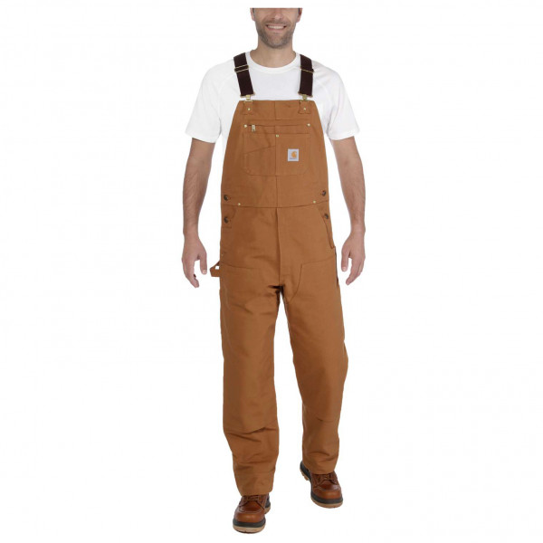 Carhartt - Bib Overall - Freizeithose Gr 32 - Length: 34 braun von Carhartt