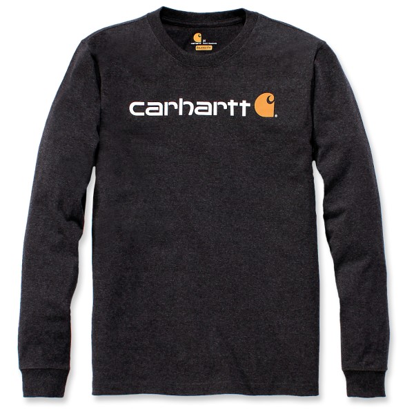 Carhartt - Core Logo L/S - Longsleeve Gr S schwarz Carhartt - Core Logo L/S - Longsleeve Gr S schwarz von Carhartt